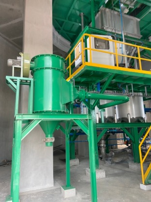 ระบบกรองฝุ่นรวม (Centralized Dust collector) - เครื่องลำเลียงวัสดุผง bulk matrial handling
