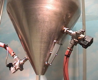 อุปกรณ์ช่วยการไหลของวัสดุในไซโลโดยใช้ลม (Airsweep) - เครื่องลำเลียงวัสดุผง bulk matrial handling