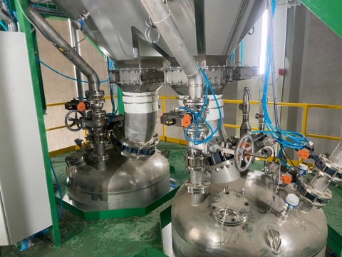 ระบบลำเลียงวัสดุผงด้วยลม (Dense phase)