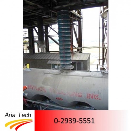 ระบบเติมปูนซีเมนต์ หรือขี้เถ้าลงรถขนส่ง