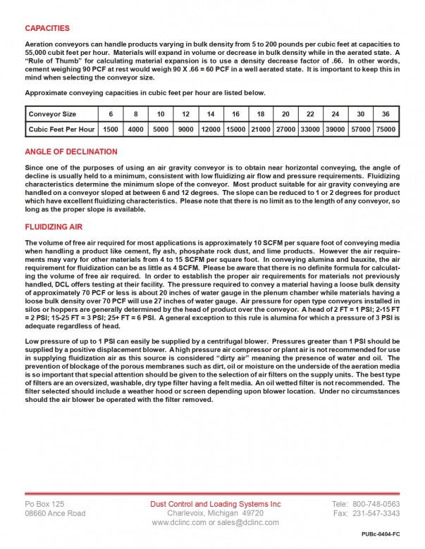 Brochure - Aeration Equipment 